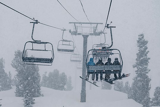 In Pictures: Cold Pacific Storm Sweeps Across California, Brings Winter-Like Weather