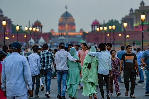 Eid-ul-Fitr: Visitors at India Gate