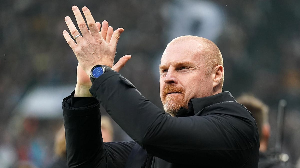 Sean Dyche was pleased with Everton’s second-half display. - (Owen Humphreys/PA)
