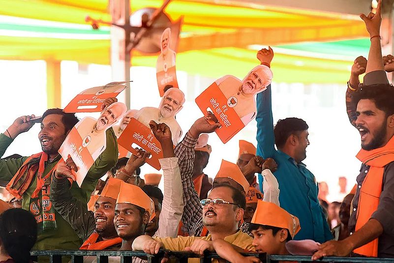 Adityanath campaigns in UP