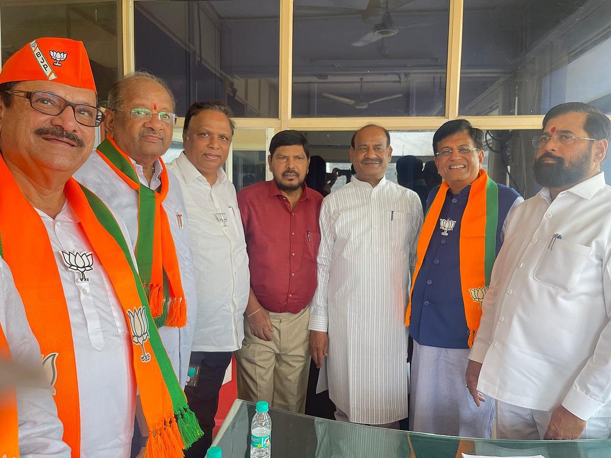 X/@PiyushGoyal : Piyush Goyal files nomination 