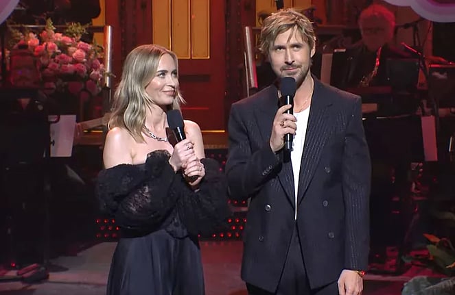 Saturday Night Live/ Youtube : Ryan Gosling and Emily Blunt SNL Duet