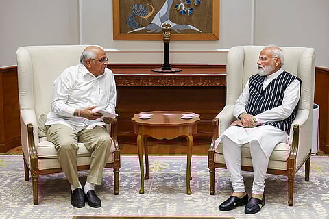 Bhupendra Patel met PM