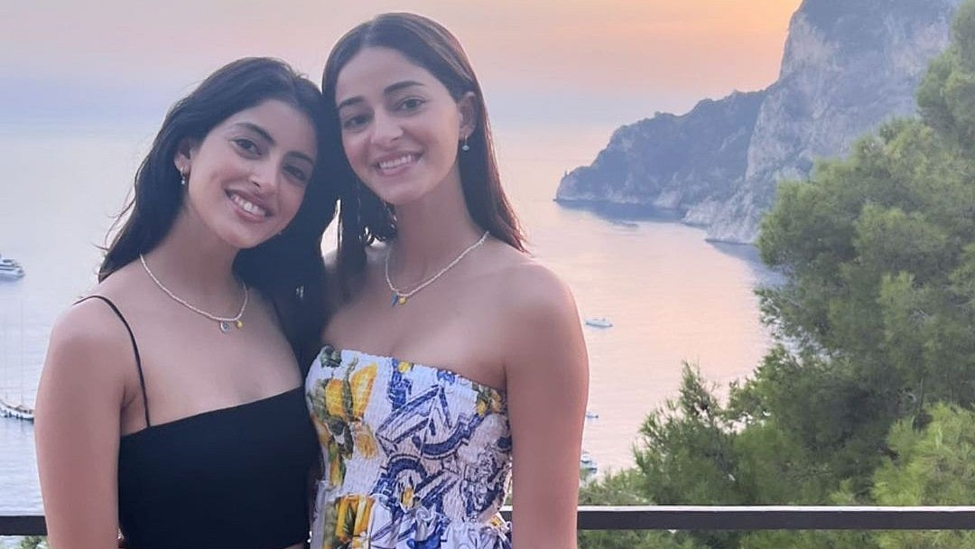 Instagram : Navya Naveli Nanda and Ananya Panday