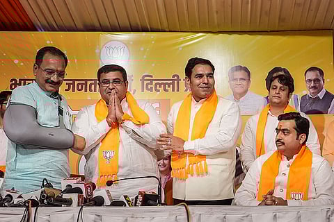 Ex Congress and AAP leaders join BJP