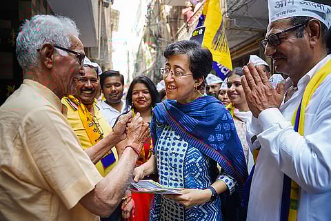 AAP campaign for LS polls in Delhi