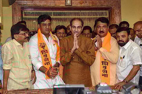 BJP's Unmesh Patil, Karan Pawar joins Shiv Sena UBT
