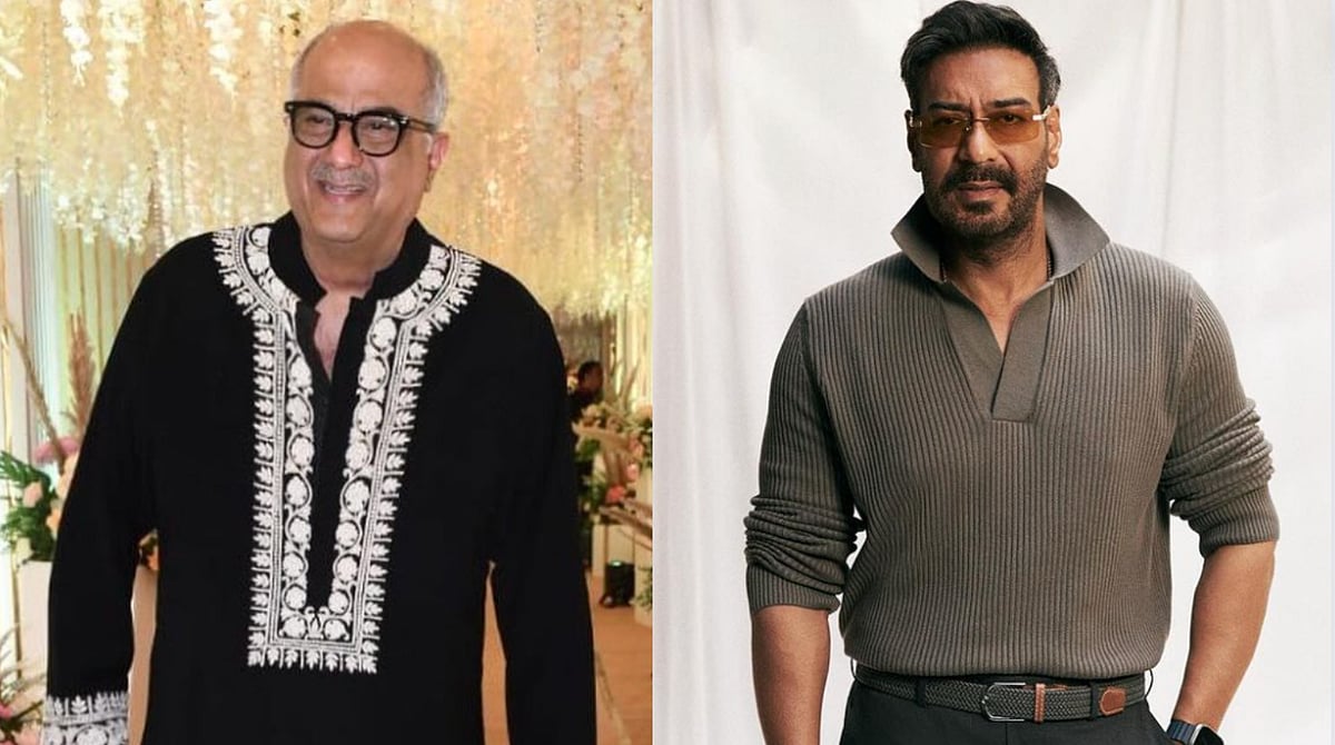 Instagram : Boney Kapoor, Ajay Devgn