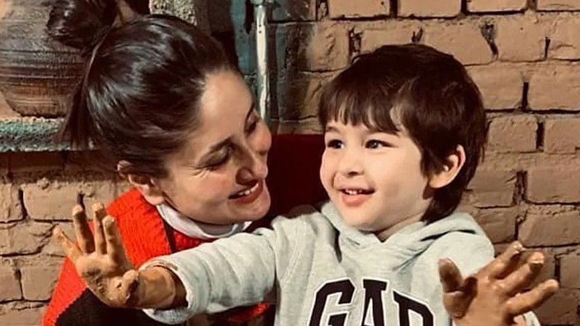 The Indian Express : Kareena and Taimur