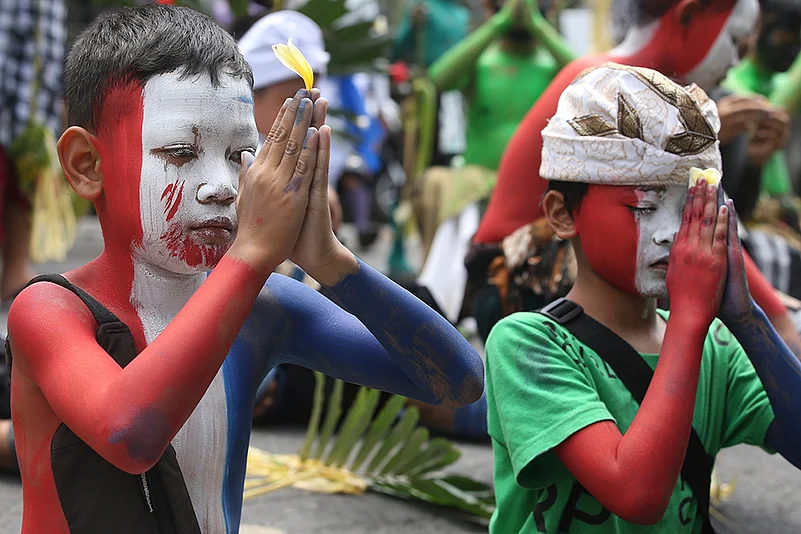 Ngerebeg Parade in Bali