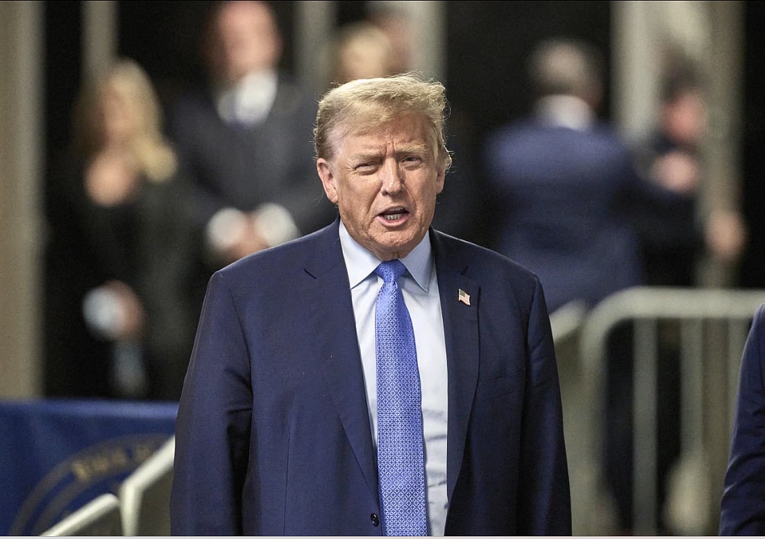 Trump's Hush money trial  - AP