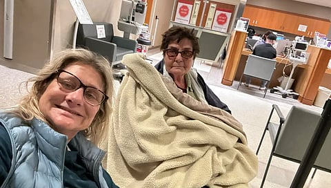 Julie Lenkoff, 80 (right)