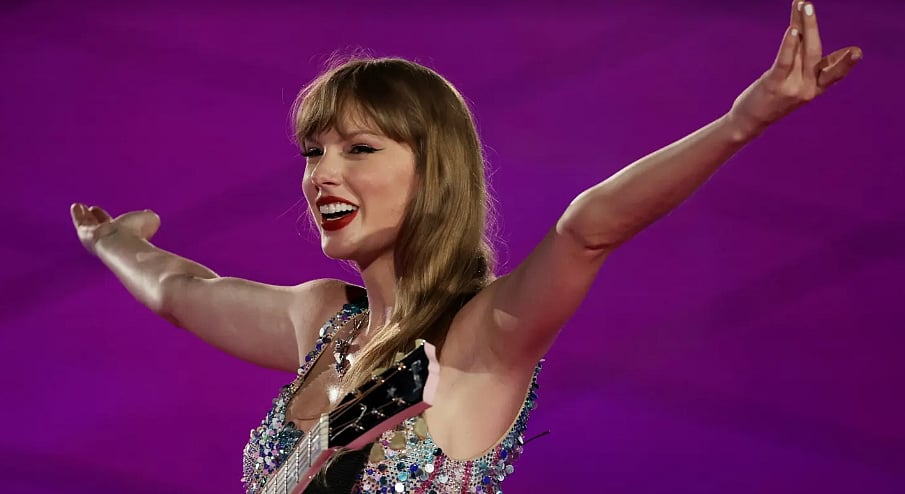 Getty Images : Taylor Swift Breaks Spotify Record