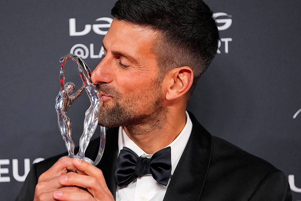 | Photo: AP/Manu Fernandez : Laureus Sports Awards