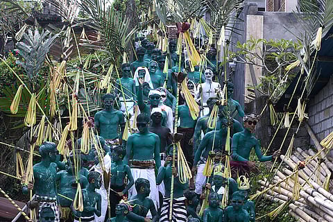 Ngerebeg Parade in Bali