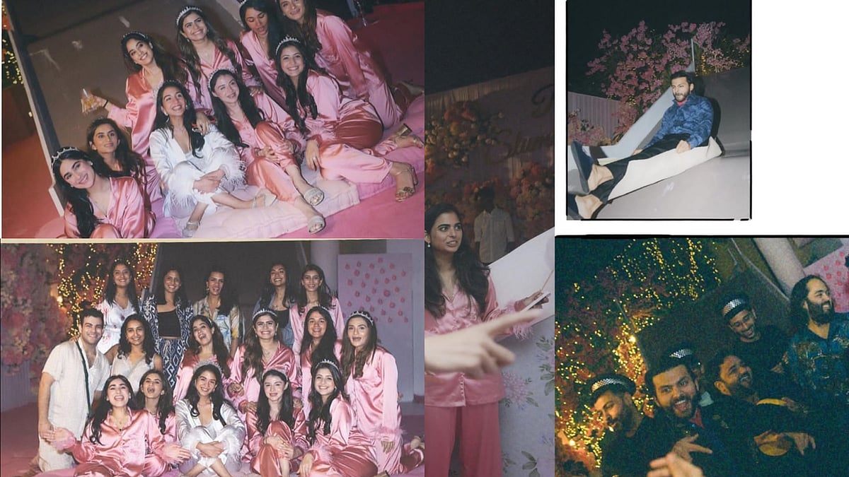 Instagram : Radhika Merchant's bridal shower 