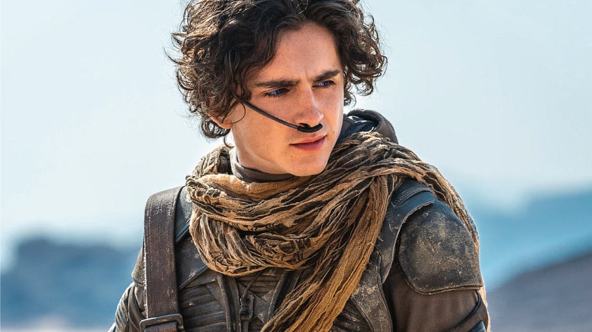 X : Timothee Chalamet in 'Dune: Part Two'