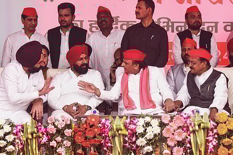 Akhilesh Yadav in Pilibhit