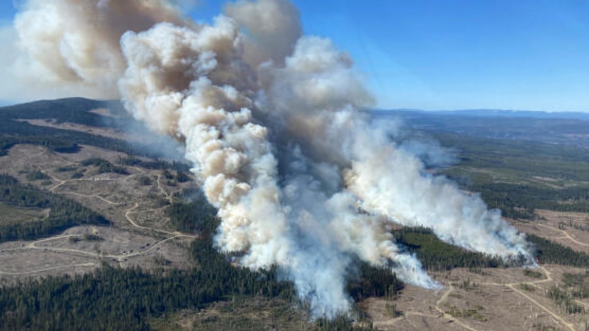 BC Wildfire Service  : Wildfire Season Resumes In Canada