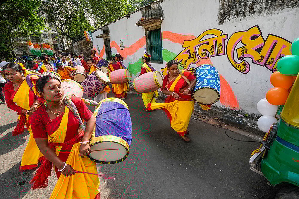 Photo: AP/Bikas Das : Lok Sabha Elections 2024