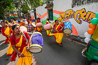 Photo: AP/Bikas Das : Lok Sabha Elections 2024