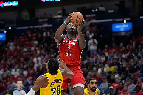 NBA: Los Angeles Lakers vs New Orleans Pelicans