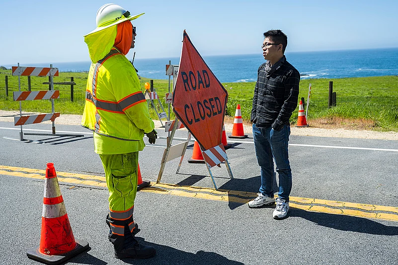 California Highway Collapse