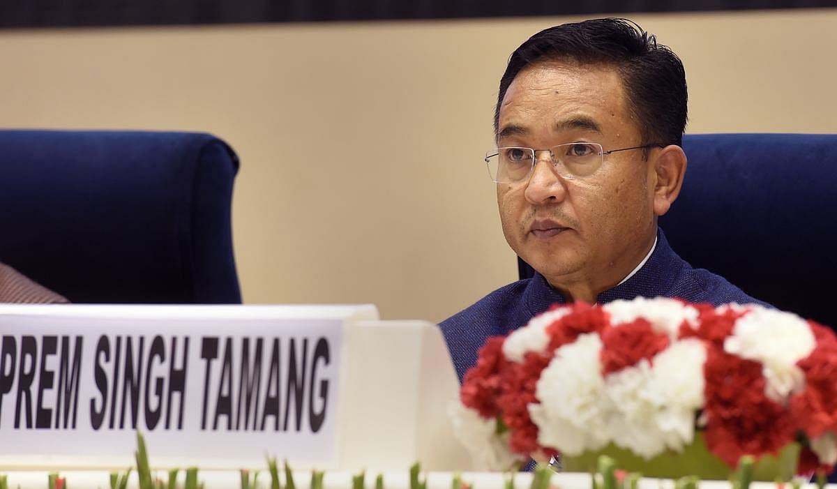 PTI : Sikkim Chief Minister Prem Singh Tamang |