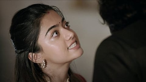 A still of Rashmika Mandanna in 'Animal'