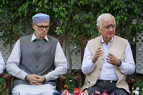 Salman Khurshid, Omar Abdullah
