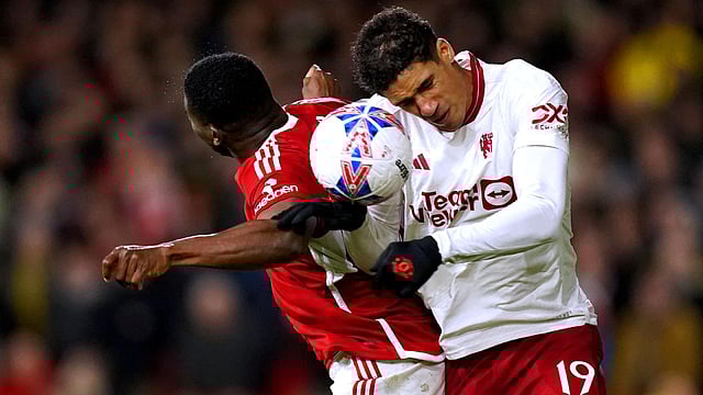 Manchester United's Raphael Varane Believes Heading The Ball Has ‘Damaged’ His Body