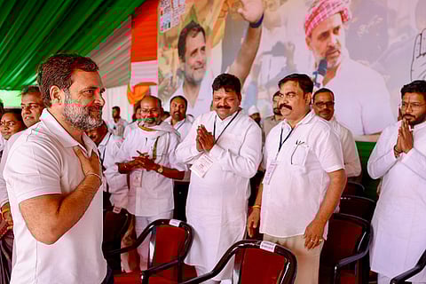 Rahul Gandhi in Bastar