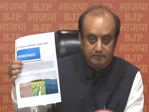 BJP spokesperson Sudhanshu Trivedi |