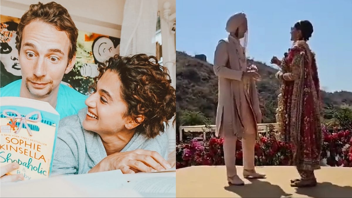 Taapsee Pannu, Mathias Boe - Instagram