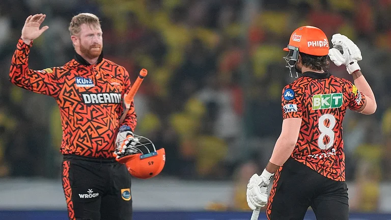 SRH vs CSK IPL 2024 Highlights: Sunrisers Hyderabad have beaten Chennai Super Kings at the Rajiv Gandhi International stadium. - AP