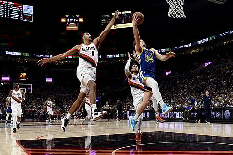 Golden State Warriors vs Portland Trail Blazers