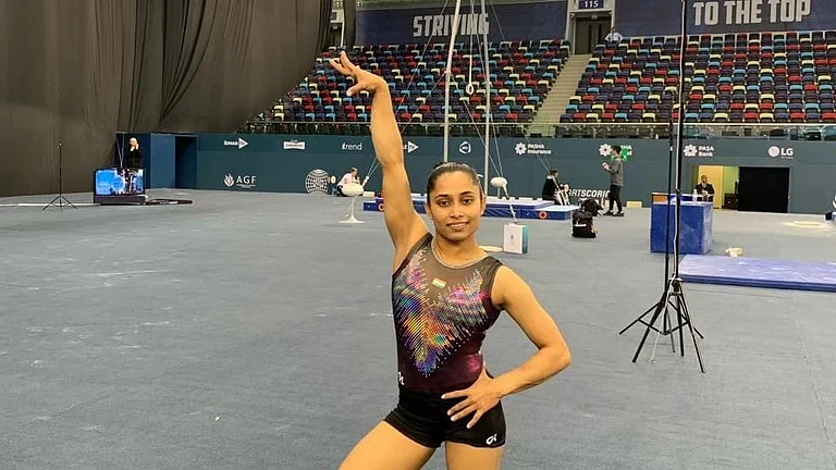 Dipa Karmakar had finished fourth at the Baku Apparatus World Cup in Azerbaijan. - X/Dipa Karmakar