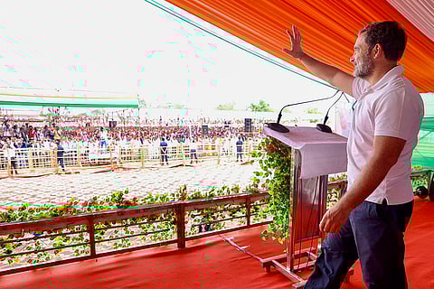 Rahul Gandhi in Bastar