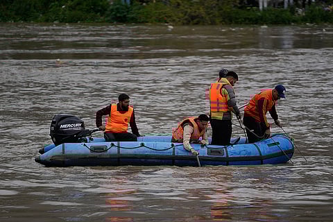 Boat Capsizes in Jhelum River