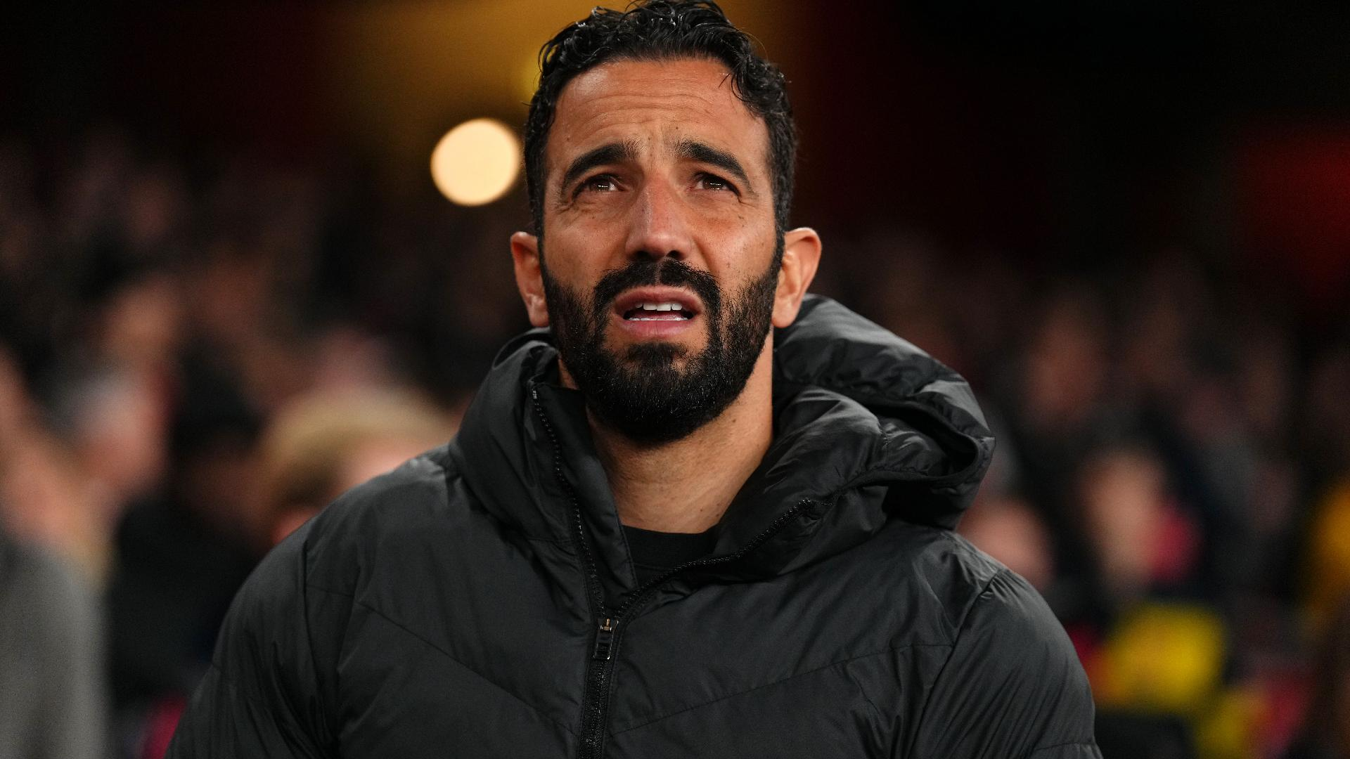 John Walton/PA : Sporting Lisbon head coach Ruben Amorim dismissed reports linking him with Liverpool.