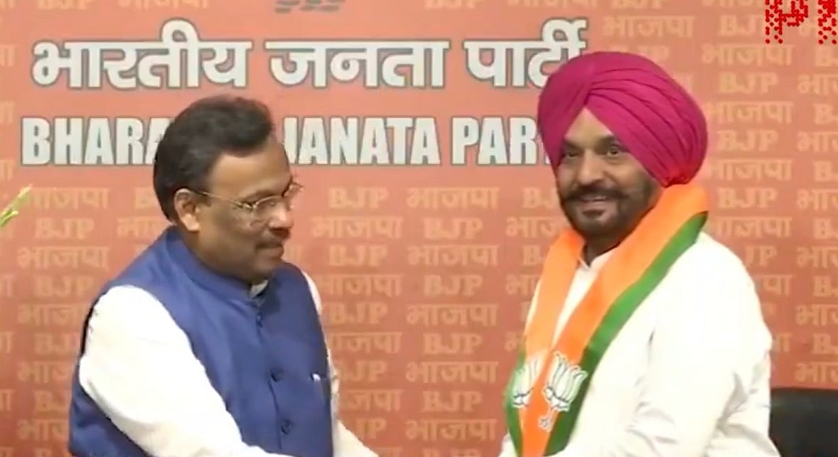 PTI : Tajinder Singh Bittu joined BJP