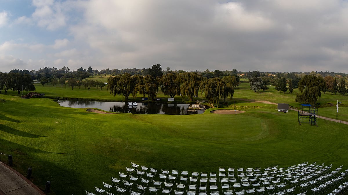 Photo: X/ @JoburgOpen_ : Tvesa Malik and eight others were Tied for the 16th in a crowded leaderboard.