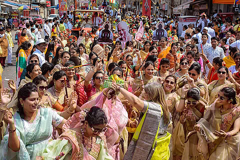 Mahavir Jayanti procession in Nagpur
