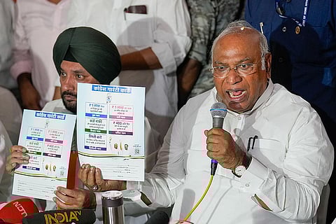 Congress' Ghar Ghar Guarantee Abhiyan launch