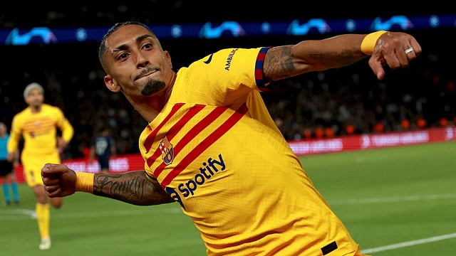 UEFA Champions League: Raphinha Shines As Barca Edge Paris Saint-Germain