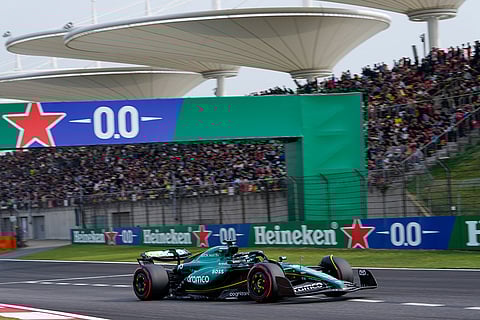 China F1 GP Auto Racing