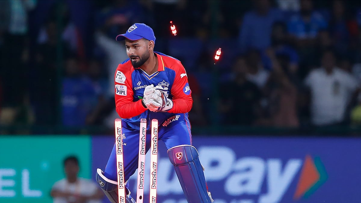 Delhi Capitals' captain Rishabh Pant was released in the IPL Retentions. - AP Photo/ Surjeet Yadav