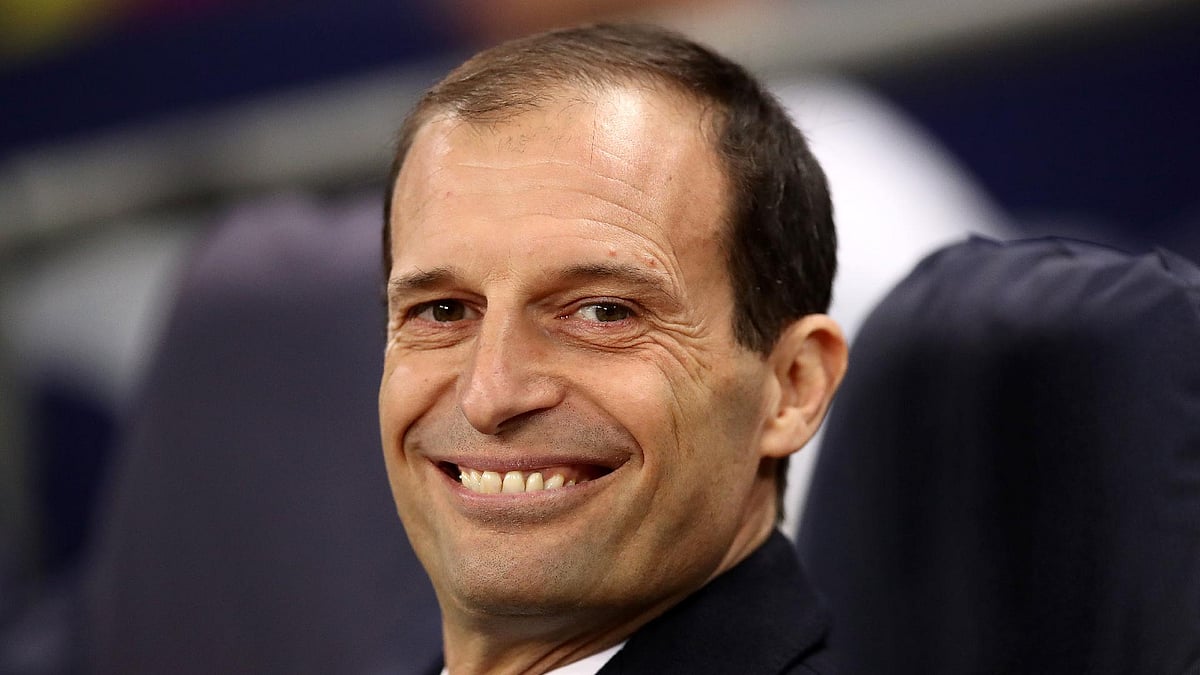 Massimiliano Allegri is focusing on his Juventus side qualifying for the Champions League next season
 - John Walton/PA
