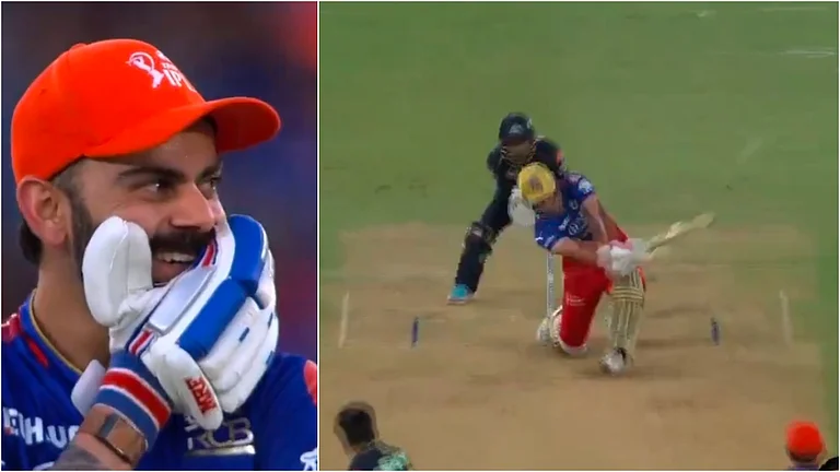The power-hitting display from Jacks got even Virat Kohli's jaw dropped as an astounded former RCB skipper could only laugh. - X/@IPL