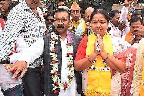 LS Polls: Geeta Koda files nomination